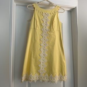 Lilly Pulitzer | Dress | Size: 0 | Yellow, White | Summer, Spring |